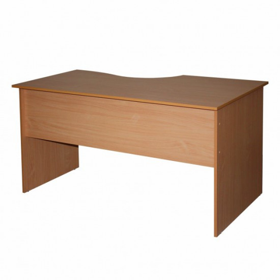 Стол Письменный Roko (Роко) БЮ113 Бук 140x84/70x75 см (126307) Стол Письменный Roko (Роко) БЮ113 Бук 140x84/70x75 см (126307)