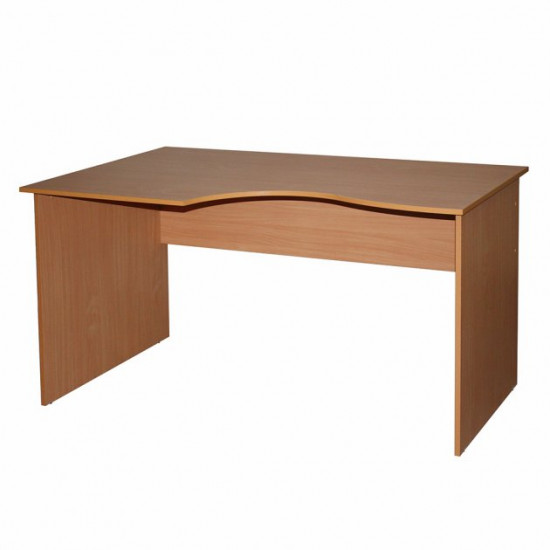 Стол Письменный Roko (Роко) БЮ113 Бук 140x84/70x75 см (126307) Стол Письменный Roko (Роко) БЮ113 Бук 140x84/70x75 см (126307)
