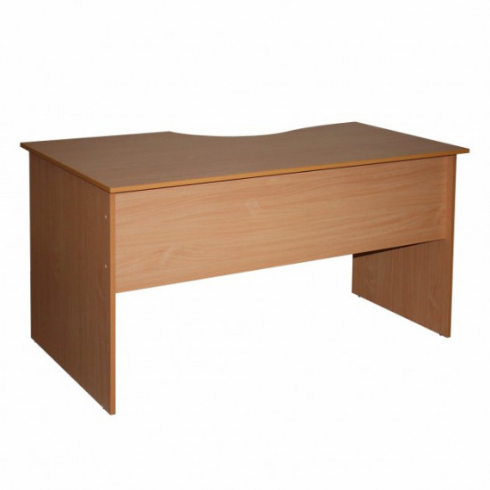 Стол Письменный Roko (Роко) БЮ114 Бук 140x84/70x75 см (128209) Стол Письменный Roko (Роко) БЮ114 Бук 140x84/70x75 см (128209)