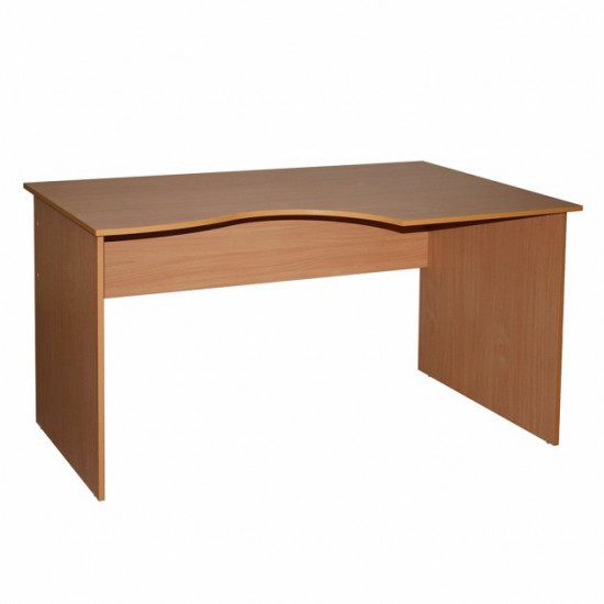 Стол Письменный Roko (Роко) БЮ114 Бук 140x84/70x75 см (128209) Стол Письменный Roko (Роко) БЮ114 Бук 140x84/70x75 см (128209)