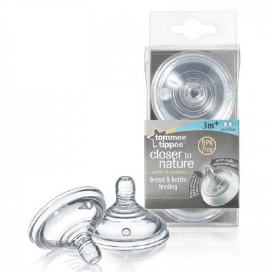 Соска Tommee Tippee для густой пищи (2 шт) (5010415221421) Соска Tommee Tippee для густой пищи (2 шт) (5010415221421)