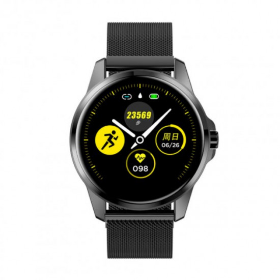 Розумний смарт-годинник фітнес Smart Watch Pro R23 (пульс) чорний сталь Розумний смарт-годинник фітнес Smart Watch Pro R23 (пульс) чорний сталь