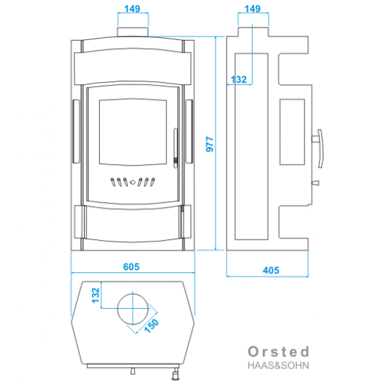 Отопительная печь камин на дровах ( каминофен . кафельная печь ) Haas+Sohn Orsted Отопительная печь камин на дровах ( каминофен . кафельная печь ) Haas+Sohn Orsted