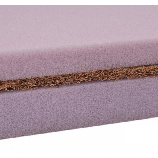 Тонкий матрац-топер Eurosleep Slim Cocos-Mix жаккард 90x200 Тонкий матрац-топер Eurosleep Slim Cocos-Mix жаккард 90x200