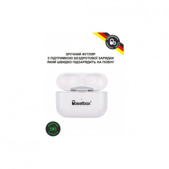 Наушники BeatBox PODS PRO 1 Wireless Charging White (bbppro1wcw) Наушники BeatBox PODS PRO 1 Wireless Charging White (bbppro1wcw)