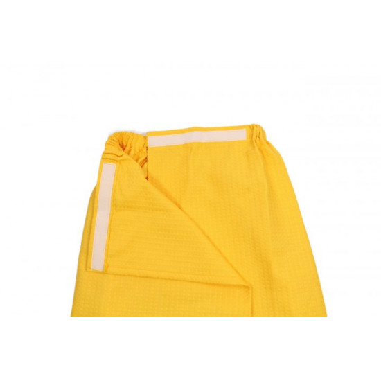 Waffle pareo (kilt) men's Luxyart 130x75 cm (fit0008004) Yellow Waffle pareo (kilt) men's Luxyart 130x75 cm (fit0008004) Yellow