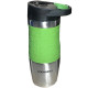 Thermal mug Edenberg EB-626 with silicone holder and carabiner handle 380 ml Green Thermal mug Edenberg EB-626 with silicone holder and carabiner handle 380 ml Green