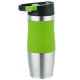 Thermal mug Edenberg EB-626 with silicone holder and carabiner handle 380 ml Green Thermal mug Edenberg EB-626 with silicone holder and carabiner handle 380 ml Green