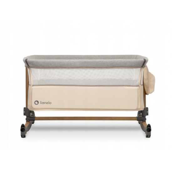 Кроватка приставная 3в1 Lionelo Leonie Beige Sand Кроватка приставная 3в1 Lionelo Leonie Beige Sand