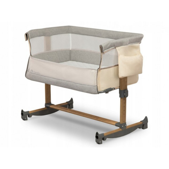 Кроватка приставная 3в1 Lionelo Leonie Beige Sand Кроватка приставная 3в1 Lionelo Leonie Beige Sand
