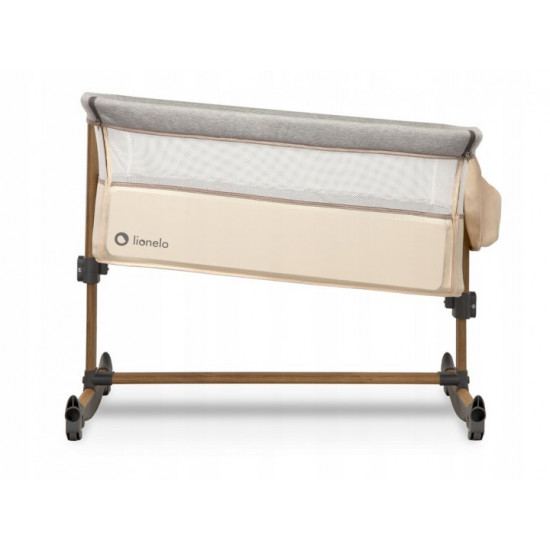Кроватка приставная 3в1 Lionelo Leonie Beige Sand Кроватка приставная 3в1 Lionelo Leonie Beige Sand