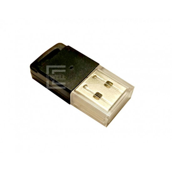Bluetooth-адаптер 4.0 Ewell, чіп CSR8510, aptX, black (EW296) Bluetooth-адаптер 4.0 Ewell, чіп CSR8510, aptX, black (EW296)
