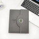 Багаторазовий блокнот щоденник SmartPad з годинником і бездротовою зарядкою та підсвічуванням Сірий Багаторазовий блокнот щоденник SmartPad з годинником і бездротовою зарядкою та підсвічуванням Сірий