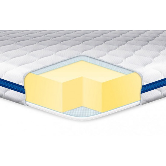 Тонкий матрац-топер Eurosleep Slim Big-Memory трикотаж 180x190 Тонкий матрац-топер Eurosleep Slim Big-Memory трикотаж 180x190