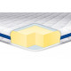 Тонкий матрац-топер Eurosleep Slim Big-Memory трикотаж 180x190 Тонкий матрац-топер Eurosleep Slim Big-Memory трикотаж 180x190