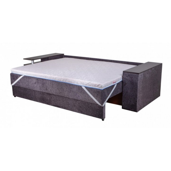 Тонкий матрац-топер Eurosleep Slim Memory-Mix жаккард 80x200