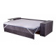 Тонкий матрац-топер Eurosleep Slim Memory-Mix жаккард 80x200