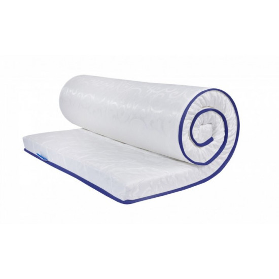 Тонкий матрац-топер Eurosleep Slim Memory-Mix жаккард 80x200
