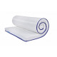 Тонкий матрац-топер Eurosleep Slim Memory-Mix жаккард 80x200