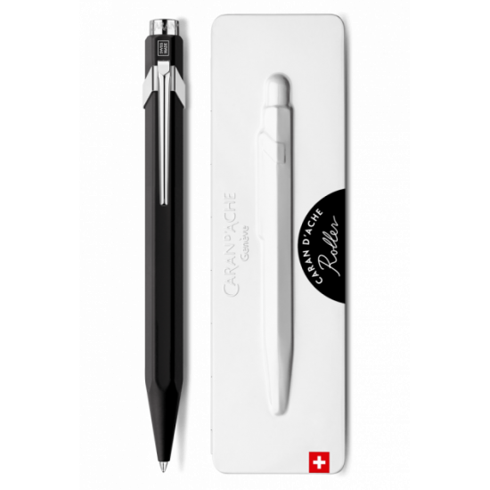 Ручка-ролер Caran d'Ache 849 чорна + бокс Ручка-ролер Caran d'Ache 849 чорна + бокс