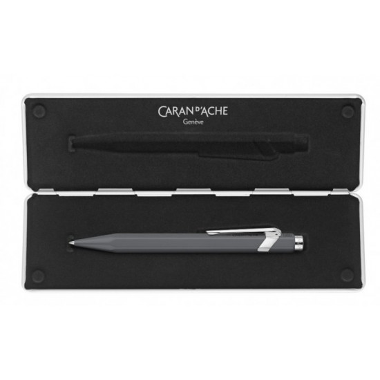 Ручка-ролер Caran d'Ache 849 антрацит + бокс Ручка-ролер Caran d'Ache 849 антрацит + бокс