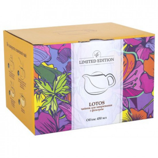Заварник Limited Edition Lotos JH10010-A380 (450мл) Заварник Limited Edition Lotos JH10010-A380 (450мл)