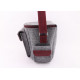 Felt shoulder bag with leather inserts for Canon photo/video cameras (07001) Gray Felt shoulder bag with leather inserts for Canon photo/video cameras (07001) Gray
