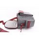 Felt shoulder bag with leather inserts for Canon photo/video cameras (07001) Gray Felt shoulder bag with leather inserts for Canon photo/video cameras (07001) Gray