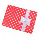 Gift wrapping paper “Hearts on Red”, 8 m*70 cm Gift wrapping paper “Hearts on Red”, 8 m*70 cm