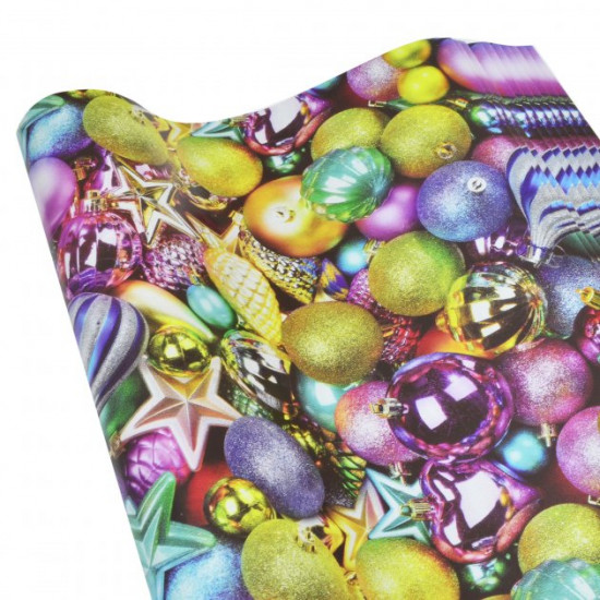 New Year's wrapping paper, Blue-yellow, 68x100 cm, 1 sheet (UPK-043052) Polimex New Year's wrapping paper, Blue-yellow, 68x100 cm, 1 sheet (UPK-043052) Polimex