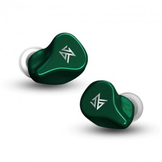 Wireless Bluetooth headphones KZ Z1 with charging case (Green) Wireless Bluetooth headphones KZ Z1 with charging case (Green)