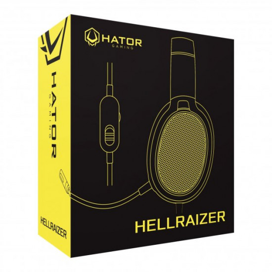 Ігрова гарнітура Hator Hellraizer (HTA-811) Black/Grey Ігрова гарнітура Hator Hellraizer (HTA-811) Black/Grey