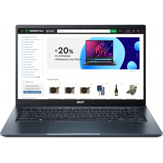 Ноутбук Acer Swift 3 SF314-511-35TZ (NX.ACWEU.008) Steam Blue Ноутбук Acer Swift 3 SF314-511-35TZ (NX.ACWEU.008) Steam Blue