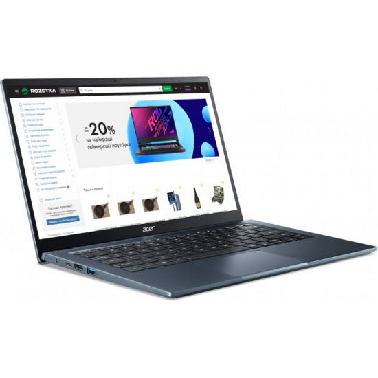 Ноутбук Acer Swift 3 SF314-511-35TZ (NX.ACWEU.008) Steam Blue Ноутбук Acer Swift 3 SF314-511-35TZ (NX.ACWEU.008) Steam Blue