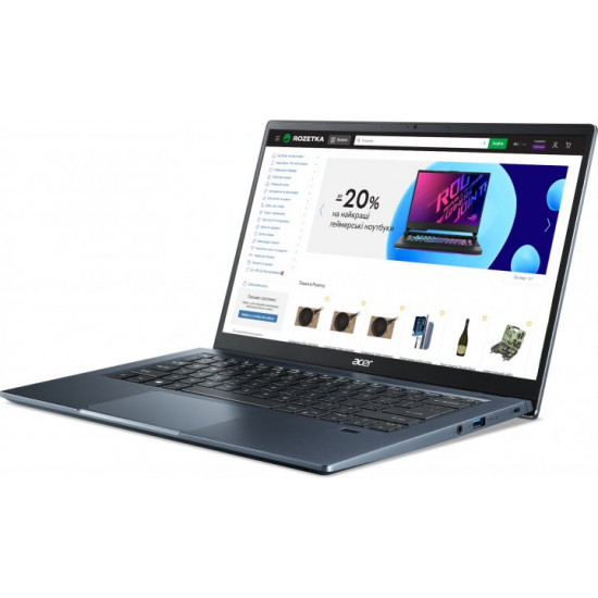 Ноутбук Acer Swift 3 SF314-511-35TZ (NX.ACWEU.008) Steam Blue Ноутбук Acer Swift 3 SF314-511-35TZ (NX.ACWEU.008) Steam Blue