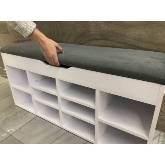 Shoe cabinet Niko 1000 Family furniture workshop white Shoe cabinet Niko 1000 Family furniture workshop white