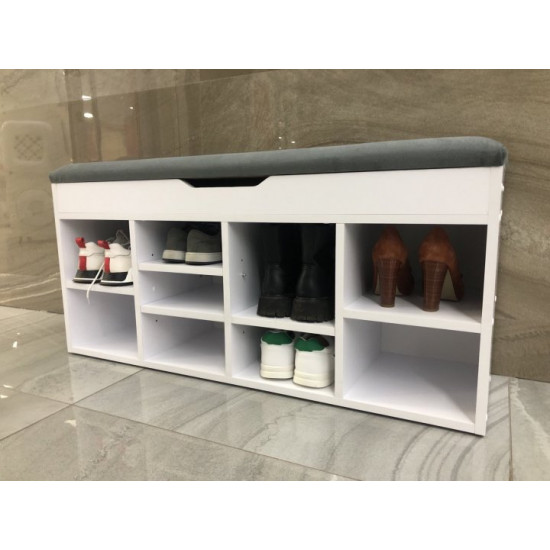 Shoe cabinet Niko 1000 Family furniture workshop white Shoe cabinet Niko 1000 Family furniture workshop white