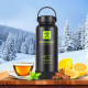 Термос Harmony Black 1 л. с дополнительной крышкой Термос Harmony Black 1 л. с дополнительной крышкой