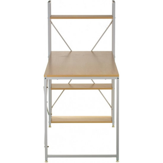 Стол с стеллажом Special4You CROSS 1200 х 600 х 1210 мм Beige (E6224) Стол с стеллажом Special4You CROSS 1200 х 600 х 1210 мм Beige (E6224)