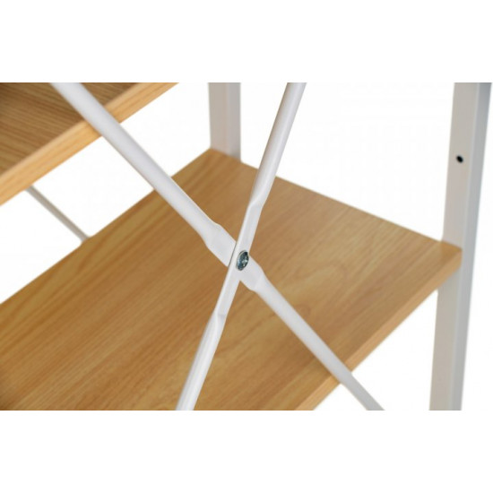 Стол с стеллажом Special4You CROSS 1200 х 600 х 1210 мм Beige (E6224) Стол с стеллажом Special4You CROSS 1200 х 600 х 1210 мм Beige (E6224)