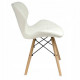 Стул JUMI Scandinavian Design (эко-кожа) White Стул JUMI Scandinavian Design (эко-кожа) White