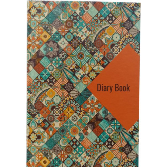 Undated diary Arkush Art A5 with 288 pages in line Mosaic (A5-NDAT-ART288BBL010) Undated diary Arkush Art A5 with 288 pages in line Mosaic (A5-NDAT-ART288BBL010)