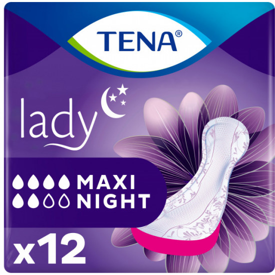 Urological pads Tena Lady Maxi Night for women 12 pcs (7322541120966) Urological pads Tena Lady Maxi Night for women 12 pcs (7322541120966)