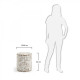 Кавовий стіл La Forma COCONUT CC0046M93 Білий Кавовий стіл La Forma COCONUT CC0046M93 Білий