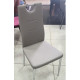 Chair Vetro N-67 (N-67) gray eco-leather leg chrome 440x500x975 Chair Vetro N-67 (N-67) gray eco-leather leg chrome 440x500x975
