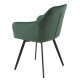 Chair Vetro R-63 (Р-63) emerald velor/corduroy 45x70x104 Chair Vetro R-63 (Р-63) emerald velor/corduroy 45x70x104