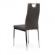 Chair Vetro N-67 (N-67) gray eco-leather leg chrome 440x500x975 Chair Vetro N-67 (N-67) gray eco-leather leg chrome 440x500x975