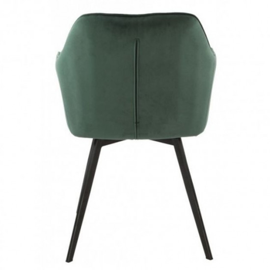 Chair Vetro R-63 (Р-63) emerald velor/corduroy 45x70x104 Chair Vetro R-63 (Р-63) emerald velor/corduroy 45x70x104