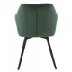 Chair Vetro R-63 (Р-63) emerald velor/corduroy 45x70x104 Chair Vetro R-63 (Р-63) emerald velor/corduroy 45x70x104