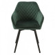 Chair Vetro R-63 (Р-63) emerald velor/corduroy 45x70x104 Chair Vetro R-63 (Р-63) emerald velor/corduroy 45x70x104